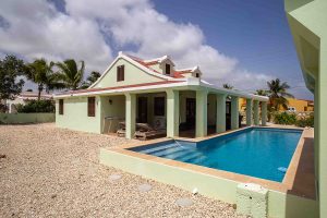 Vakantevilla op Bonaire - Cas Bon Majeti zwembad